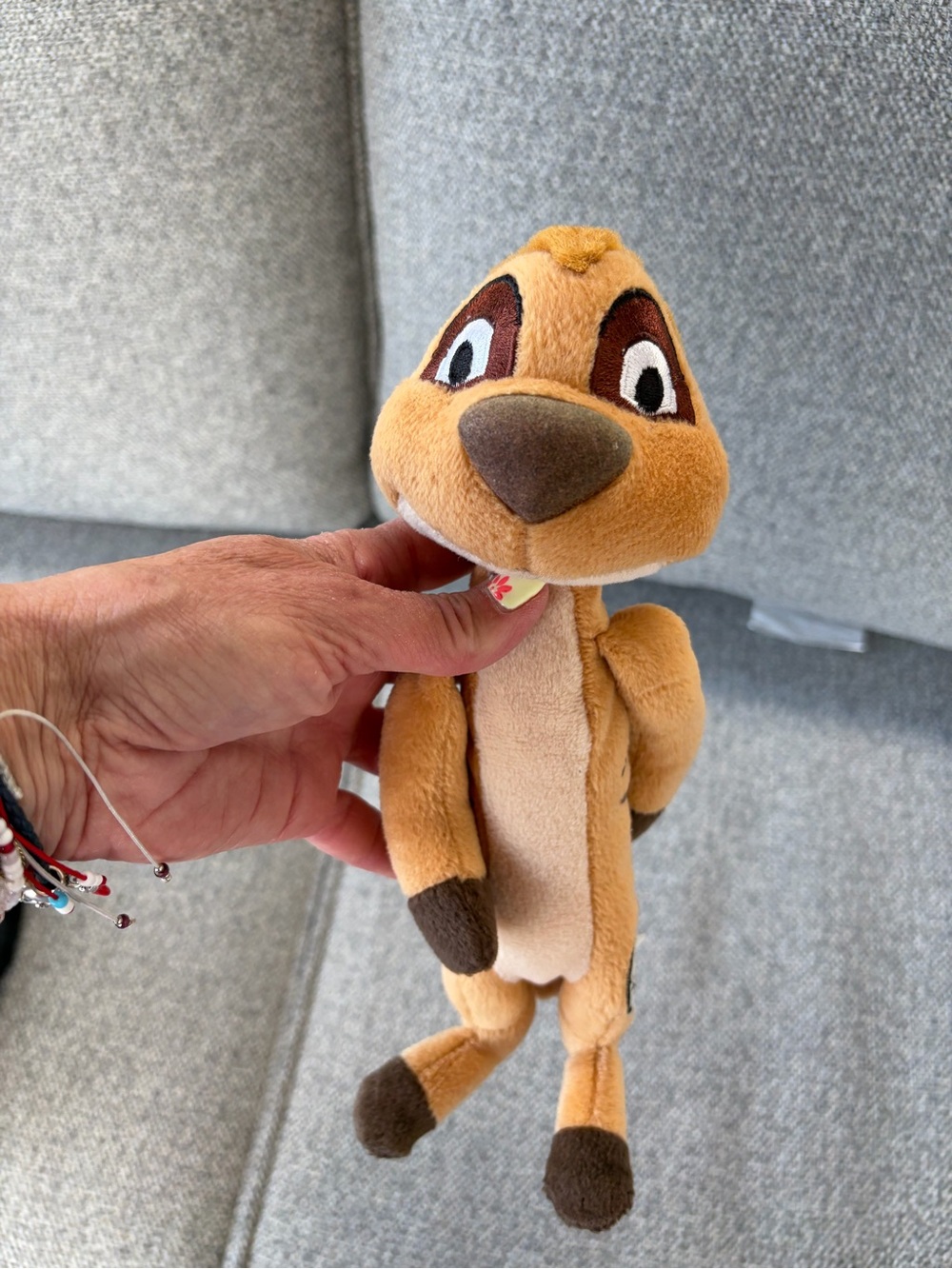 Disney Plush pumba in Tan and Brown